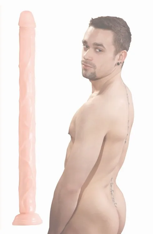 Dildos | XR Brands Raging Cock Stars 18 Long Dong Leo 