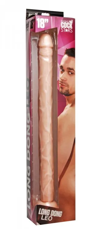 Dildos | XR Brands Raging Cock Stars 18 Long Dong Leo 