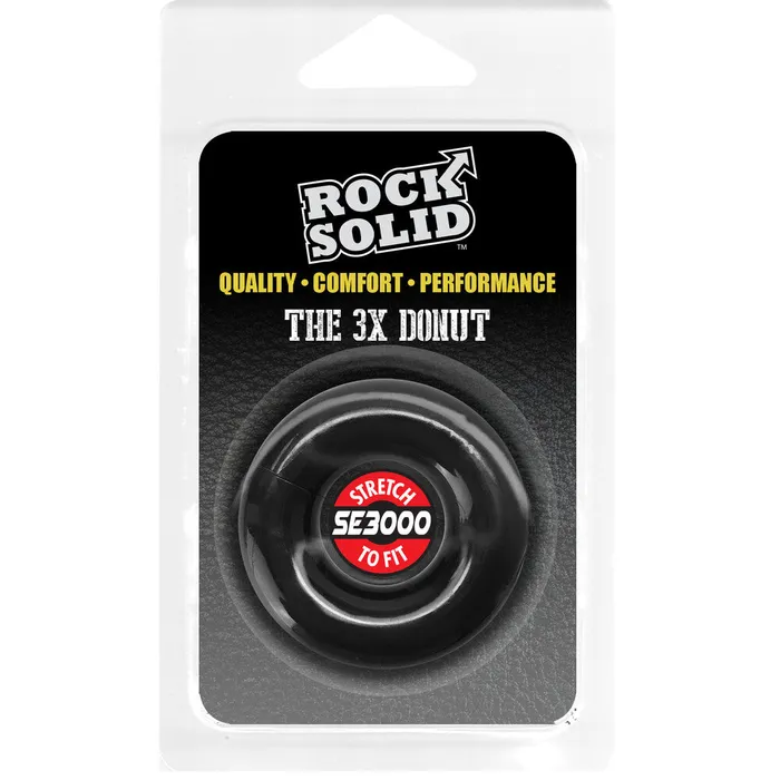 Doc Johnson Male Sex Toys | Rock Solid The Donut 3X Cock Ring