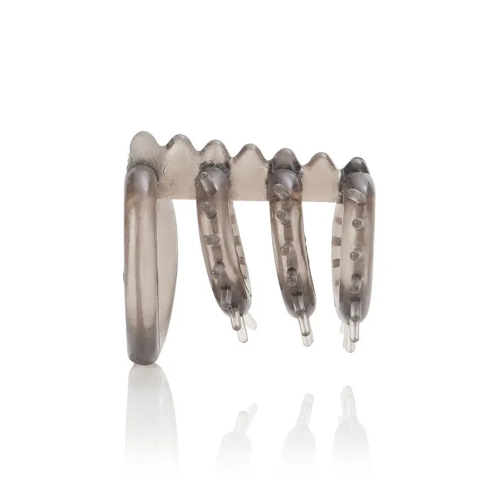 Dr. Joel Kaplan - Support Master - Triple Ticklers - Smoke | CalExotics Vibrators