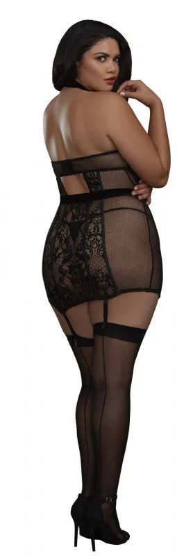 Dreamgirl Anal | Garter Slip - 3x - Black Dreamgirl Anal | Garter Slip - 3x - Black