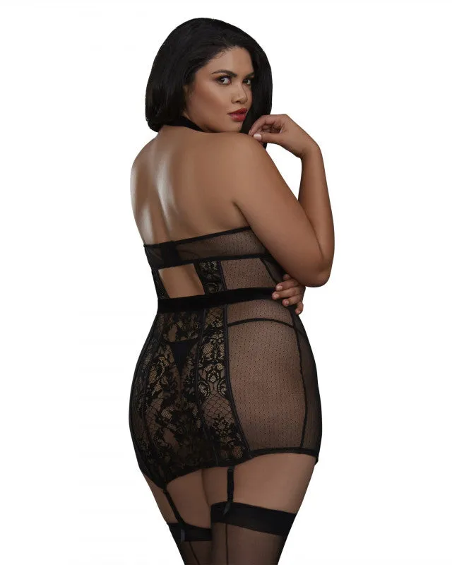 Dreamgirl Anal | Garter Slip - 3x - Black Dreamgirl Anal | Garter Slip - 3x - Black