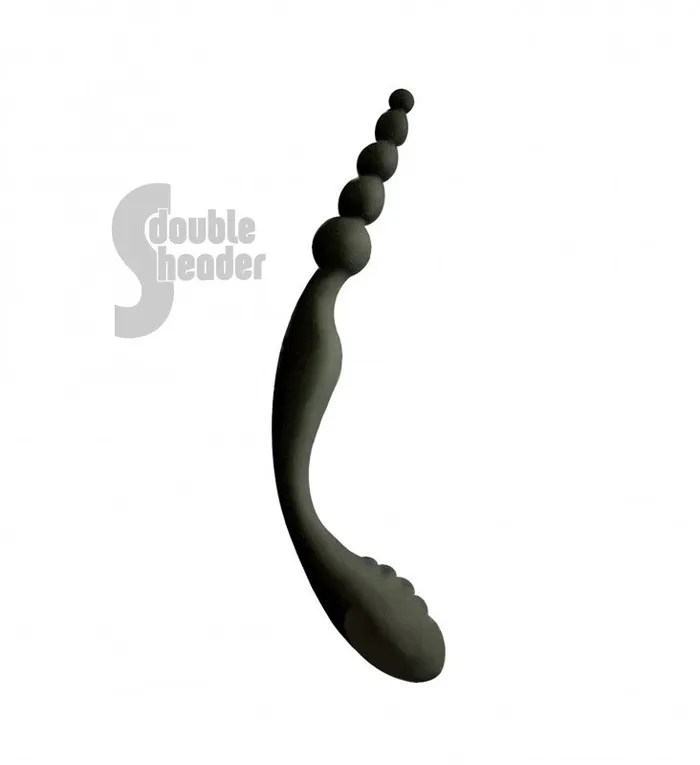 Female Sex Toys Icon Brands The 9s SDouble Header Double Ended Silicone Beads Female Sex Toys Icon Brands The 9s SDouble Header Double Ended Silicone Beads