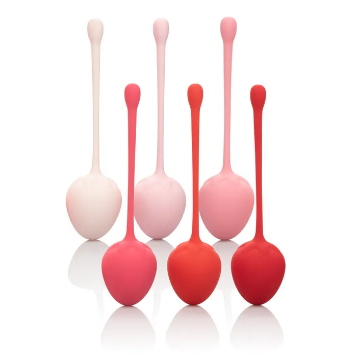 Female Sex Toys | Kegel Training Set Strawberry - California Exotic Novelties