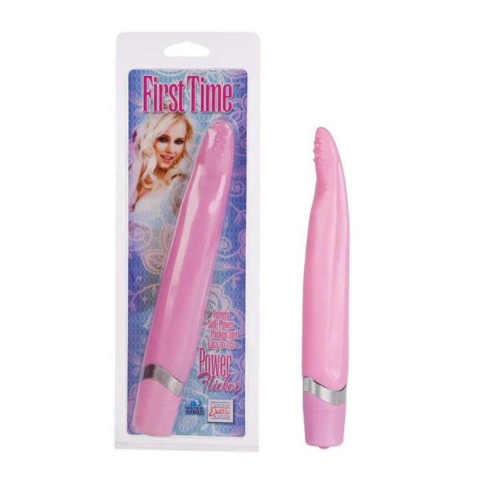 First Time Power Flickler Pink California Exotic Novelties Vibrators