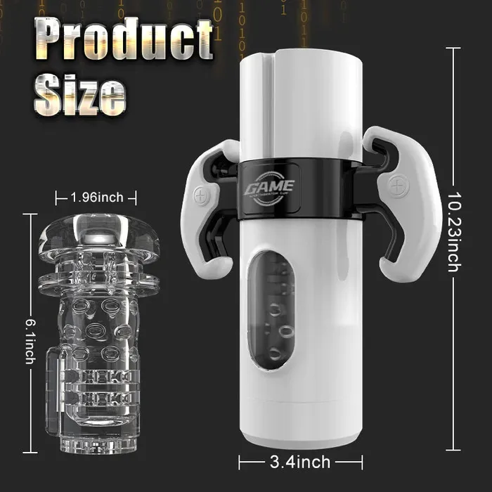 GAWK3000 Vibrators | G-PLS Rotate Enjoyable 10-Frequency Vibration Cup On Man No Legs Hurt