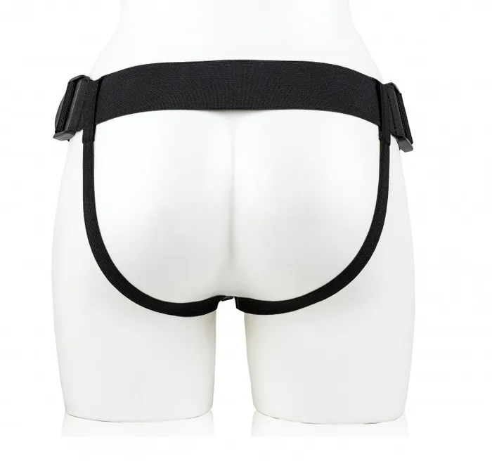 Hollow Strap-on Without Balls 6 Inch - Black | Shots RealRock Anal