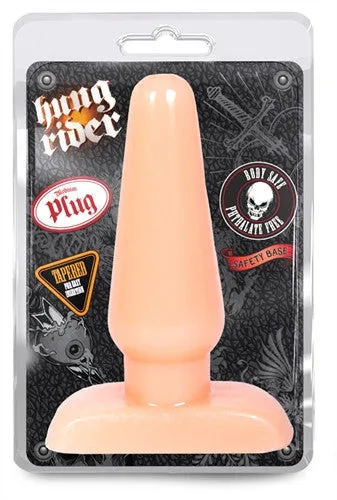 Hung Rider - Medium Plug - Beige | Blush Novelties Anal Hung Rider - Medium Plug - Beige | Blush Novelties Anal