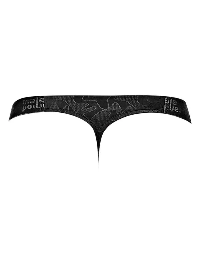 Impressions Micro G-string Black L-xl | Male Power Lingerie Anal