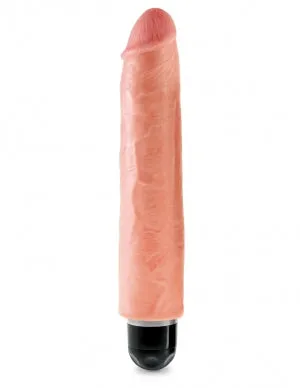 King Cock 10 In Vibrating Stiffy Light | Pipedream Products Dildos