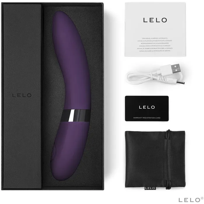 Lelo Female Sex Toys | Lelo Elise 2 Plum Vibrator