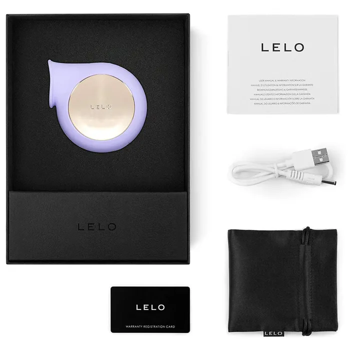 Lelo Female Sex Toys | Lelo Sila Lilac Sonic Wave Clitoral Massager