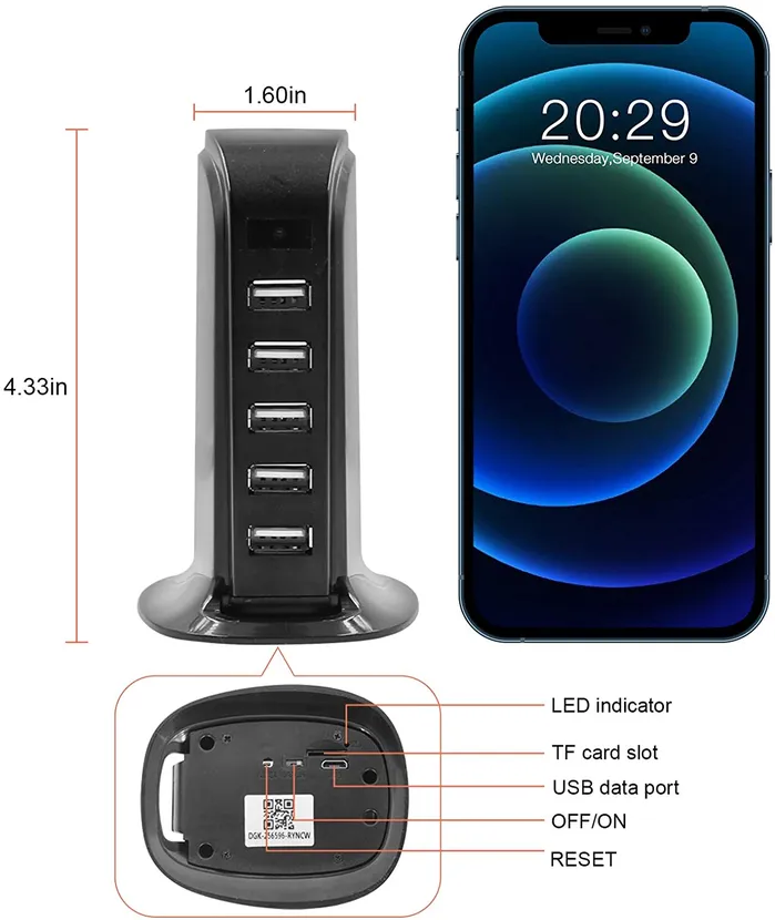 Lilac Milo USB Adapter Smart Charger WIFI Camera Nanny Camera | Vibrators