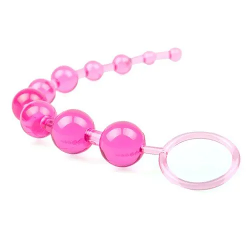 Loveoutlet Anal | Pink Chain Of 10 Anal Beads