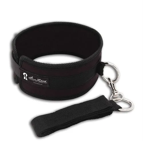 Lux Fetish Anal Collar and Leash Set