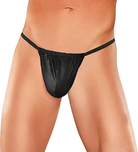 Male Power Anal Posing Strap Black