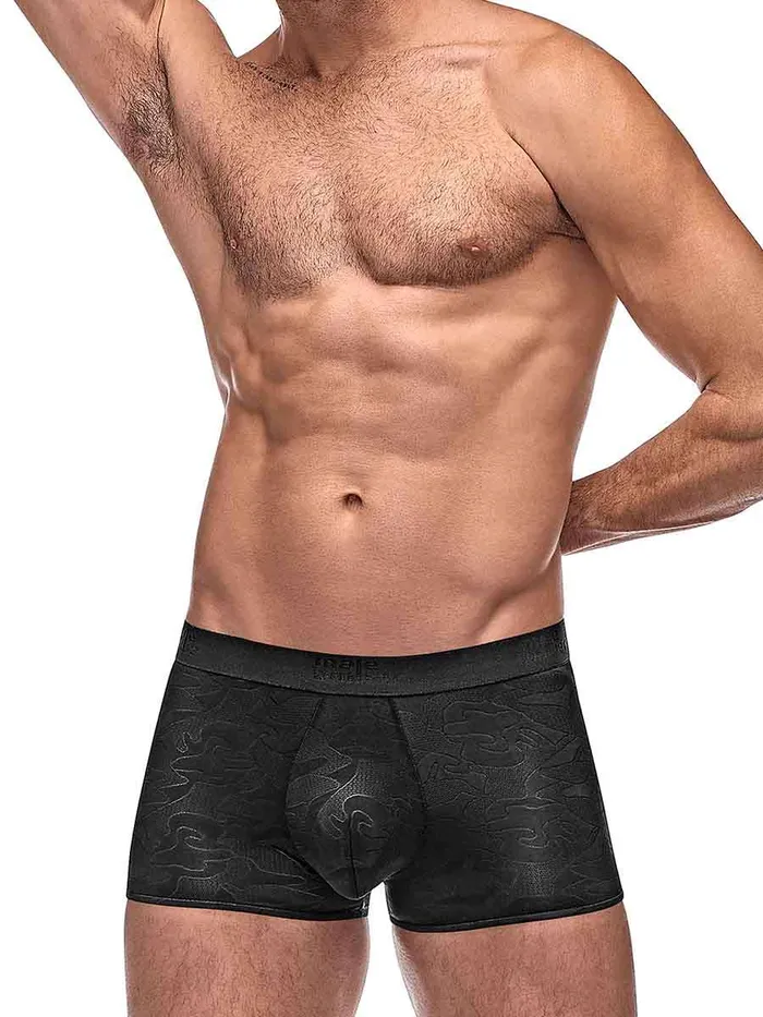 Male Power Lingerie Impressions Short Black Medium | Anal