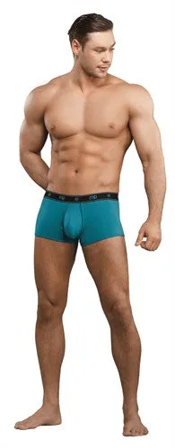 Male Power Vibrators Bamboo Pouch Short Teal Medium