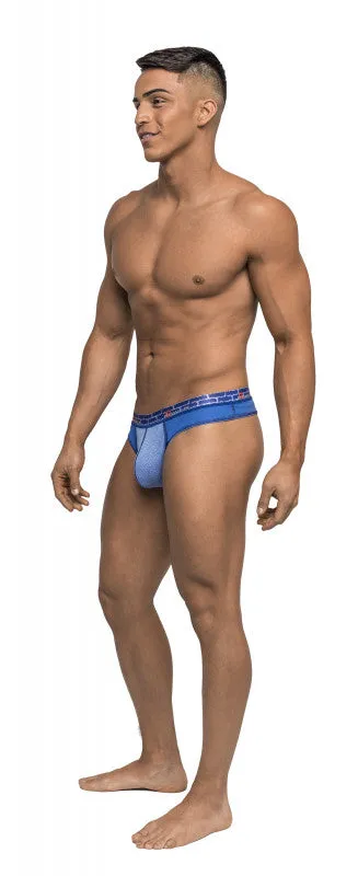 Male Power Vibrators | Reversible - Thong - Small/ Medium - Royal Blue Male Power Vibrators | Reversible - Thong - Small/ Medium - Royal Blue