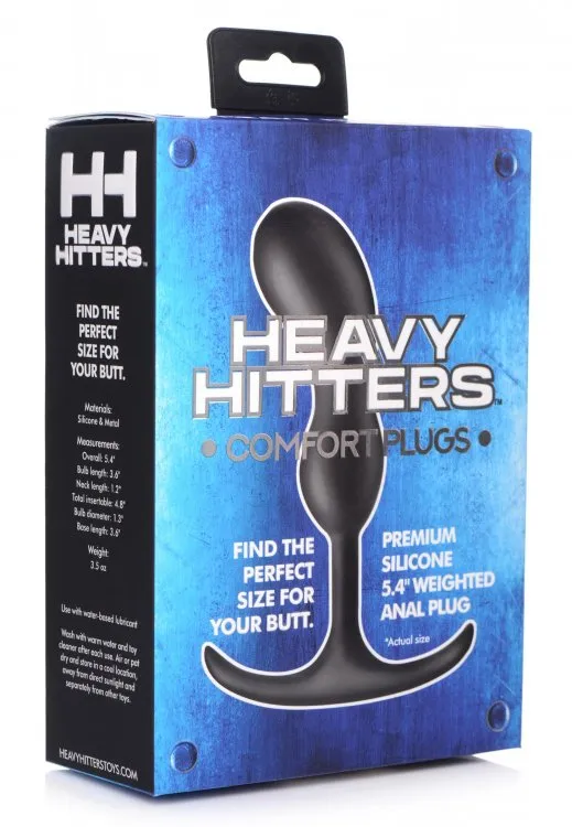 Male Sex Toys | XR Brands Heavy Hitters Comfort Plugs 6.4in Anal Plug Small