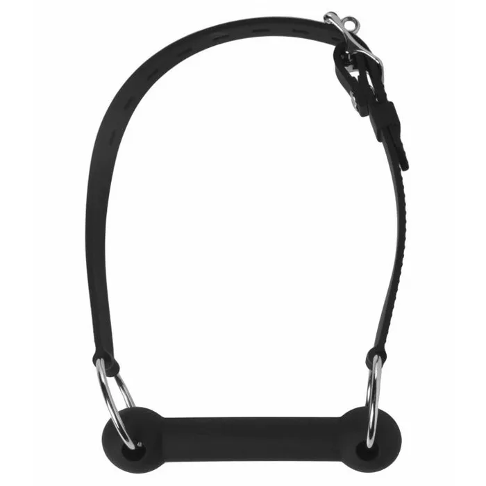 Master Series Dildos | Mr. Ed Lockable Silicone Horse Bit Gag Master Series Dildos | Mr. Ed Lockable Silicone Horse Bit Gag