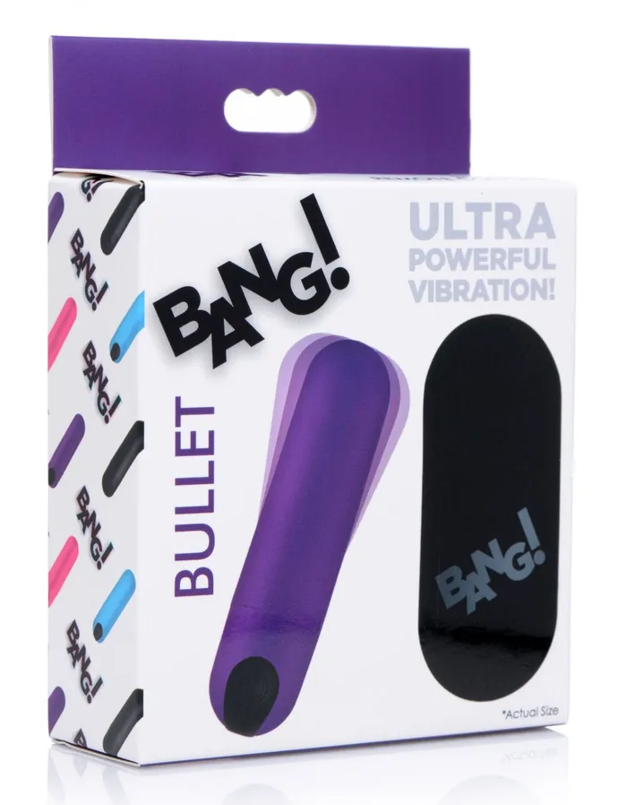 Moon Vybes Female Sex Toys | Vibrating Bullet with Remote Control - Purple Moon Vybes Female Sex Toys | Vibrating Bullet with Remote Control - Purple