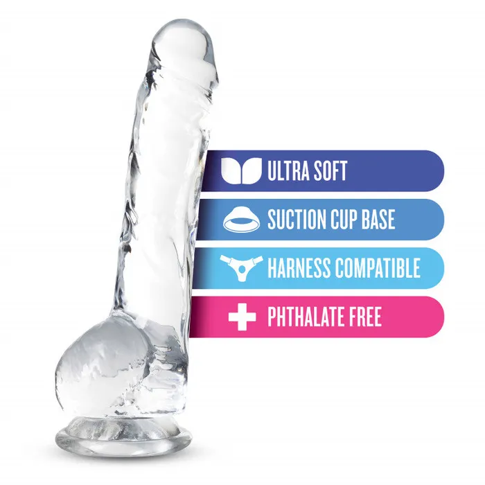 Naturally Yours - 8 Inch Crystalline - Diamond | Blush Novelties Anal
