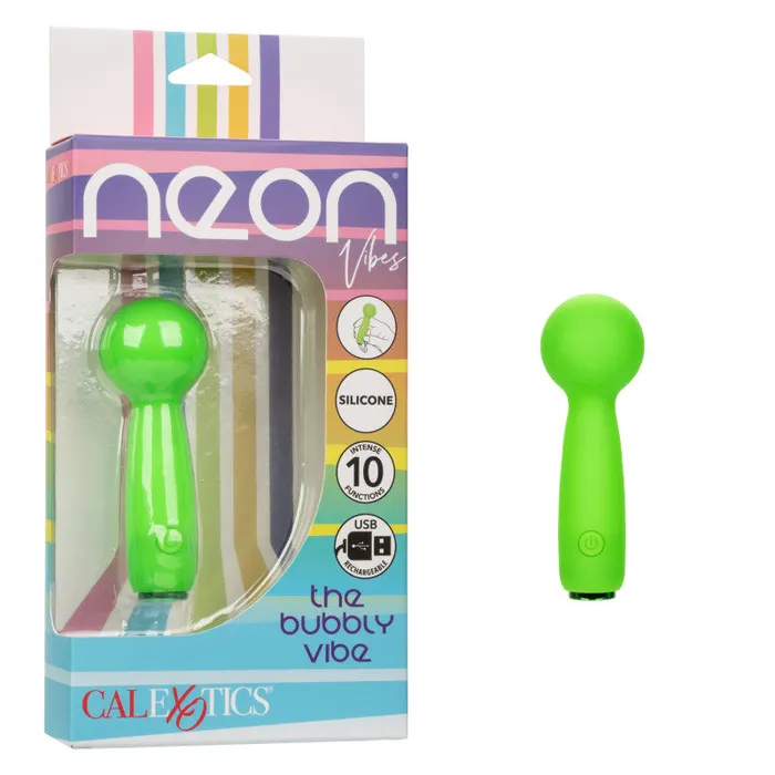 Neon Vibes - the Bubbly Vibe - Green | CalExotics Vibrators