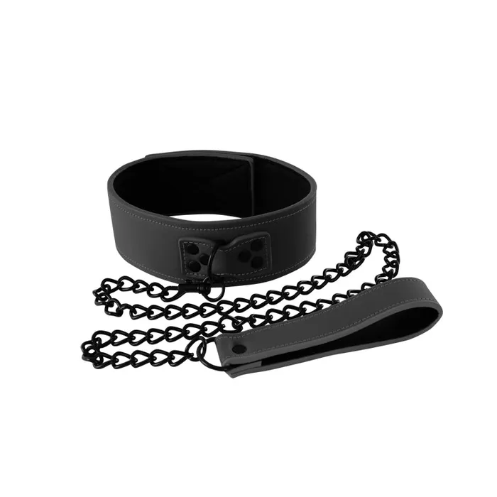 NS Novelties Anal Renegade Bondage Collar Black