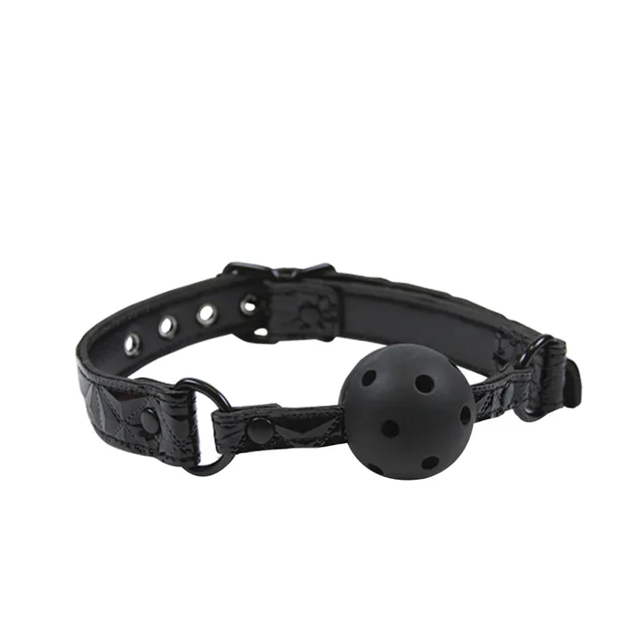 NS Novelties Anal Sinful Ball Gag Black