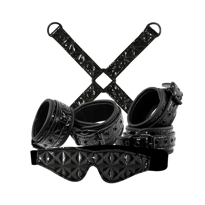NS Novelties Anal Sinful Bondage Kit Black