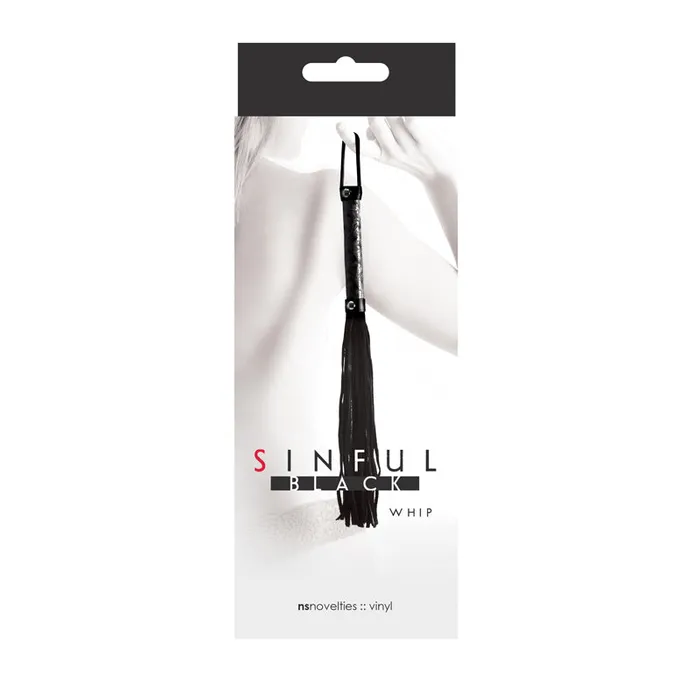NS Novelties Anal | Sinful Whip Black
