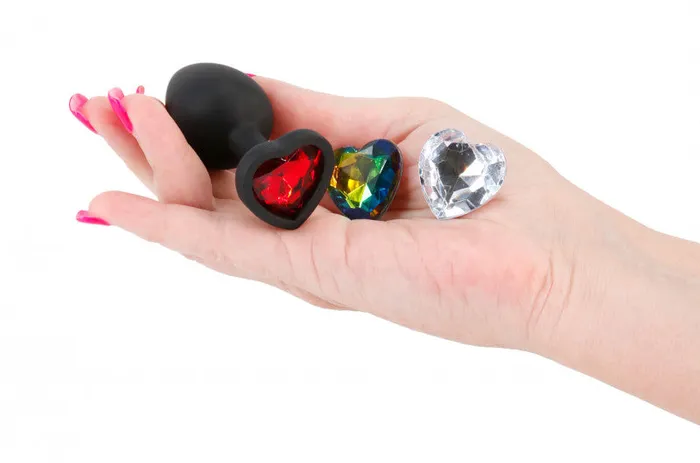nsnovelties Anal | Glams Xchange Heart - Small - Black nsnovelties Anal | Glams Xchange Heart - Small - Black