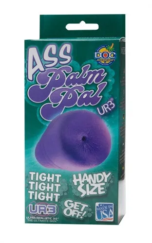 Palm Pal Frosted Ur3 Masturbators Ass Purple Doc Johnson Anal