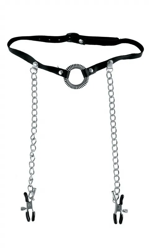 Pipedream Fetish Fantasy Series Limited Edition ORing and Nipple Clamps Couples