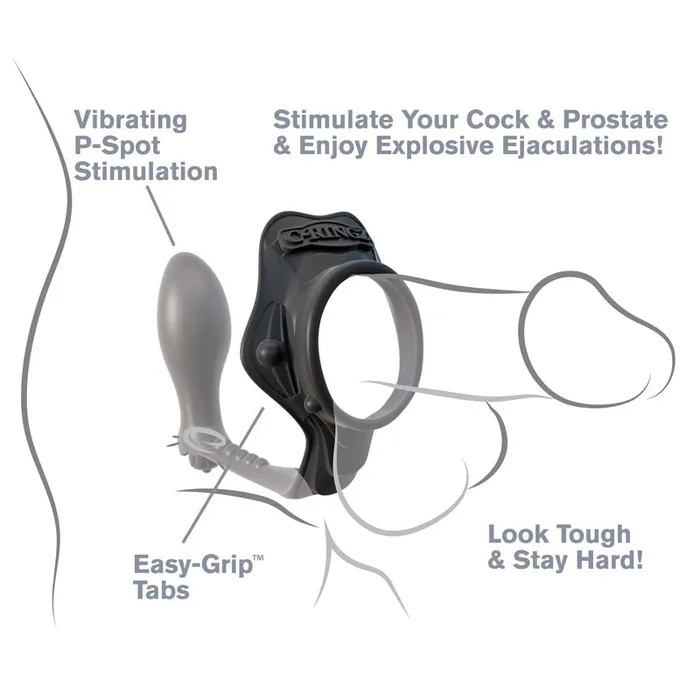 PipeDream Male Sex Toys | Fantasy CRingz Rock Hard AssGasm Prostate Massager
