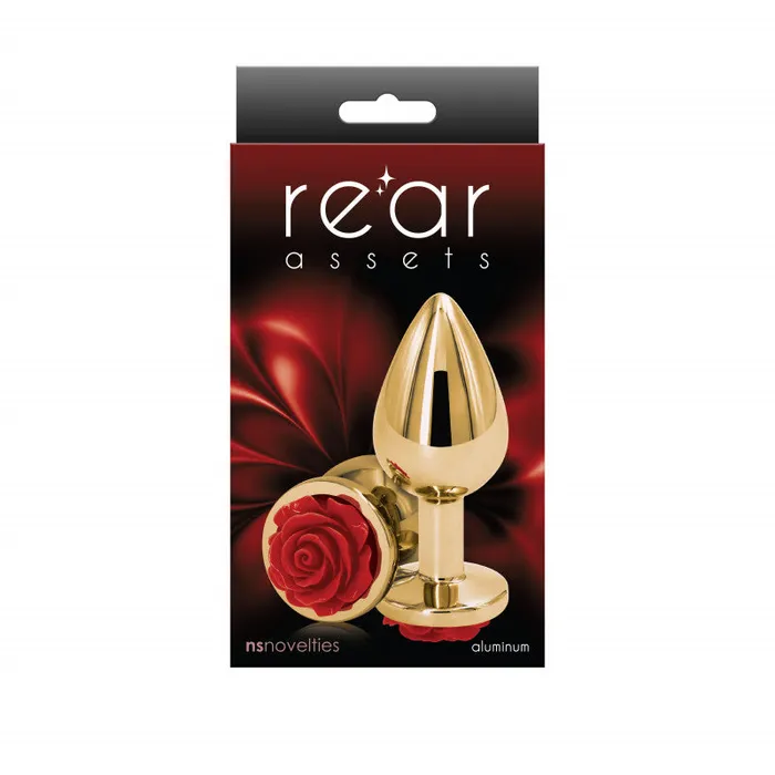 Rear Assets - Rose - Medium - Red | nsnovelties Anal
