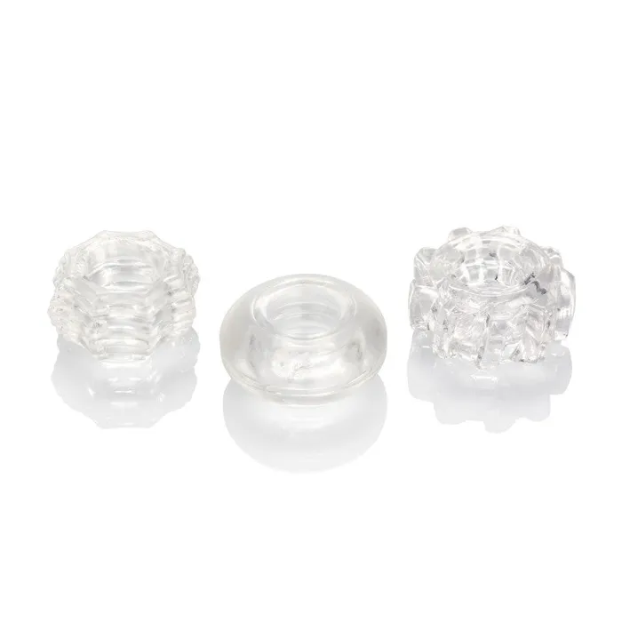 Reversible Ring Set - Clear | CalExotics Anal