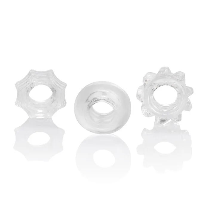 Reversible Ring Set - Clear | CalExotics Anal