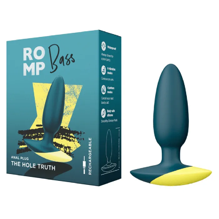 ROMP Anal Romp Bass Vibrating Anal Butt Plug