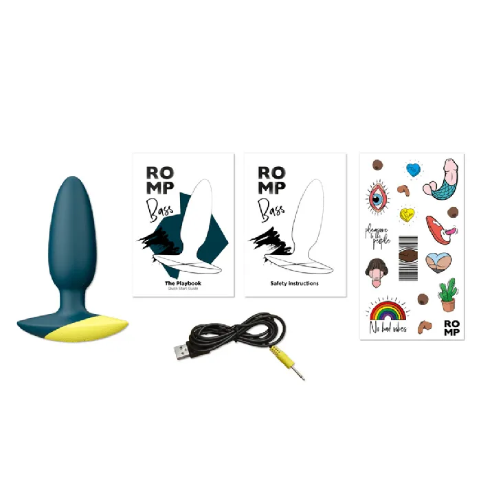 ROMP Anal | Romp Bass Vibrating Anal Butt Plug