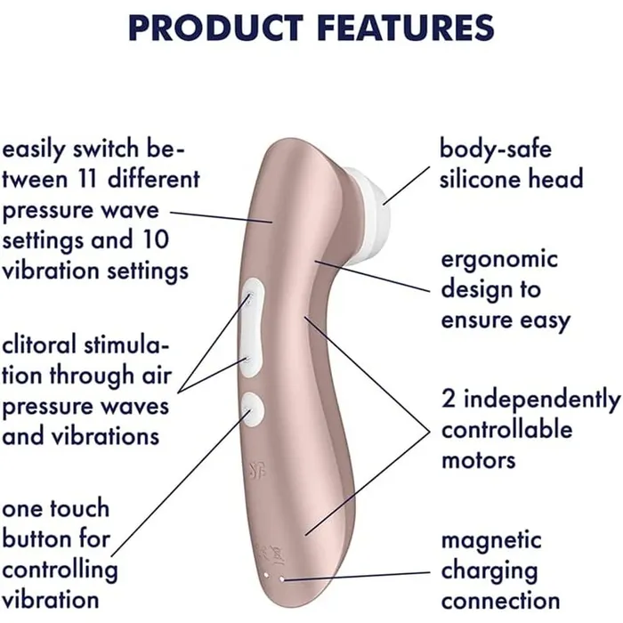 Satisfyer Pro 2 Plus Vibration Clitoral Massager | Satisfyer Pro Vibrators