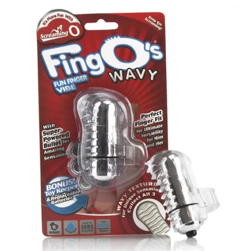 Screaming O Dildos The Fingos Each Wavy Clear