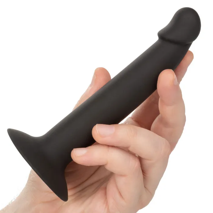 Silicone Slim Anal Stud Black CalExotics Anal