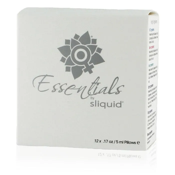 Sliquid Essentials Lube Cube 2 Fl Oz 12 Count Sliquid Female Sex Toys