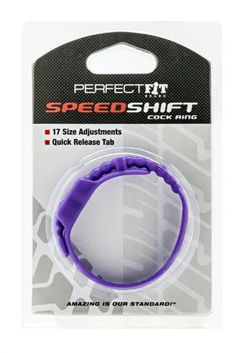 Speed Shift Erection Ring Purple Perfect Fit Vibrators