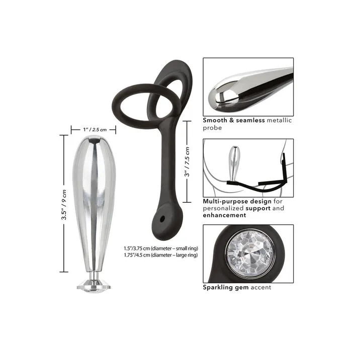 Star Fucker Glider Plug And Cockring | California Exotic Anal