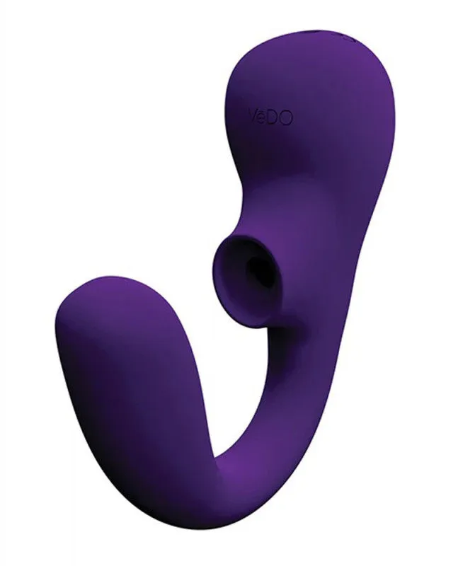 Suki Plus Rechargeable Dual Sonic Vibe - Deep Purple | VeDO Vibrators Suki Plus Rechargeable Dual Sonic Vibe - Deep Purple | VeDO Vibrators