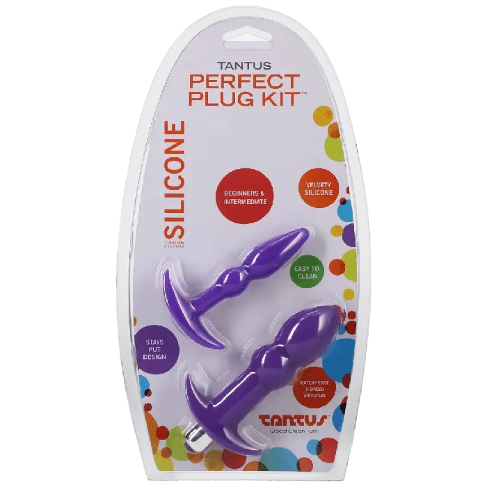 Tantus Perfect Plug Kit Lilac Firm Tantus Anal
