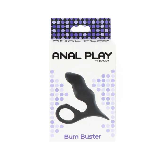 ToyJoy Anal Play Bum Buster Prostate Massager Black | Toy Joy Sex Toys Anal ToyJoy Anal Play Bum Buster Prostate Massager Black | Toy Joy Sex Toys Anal